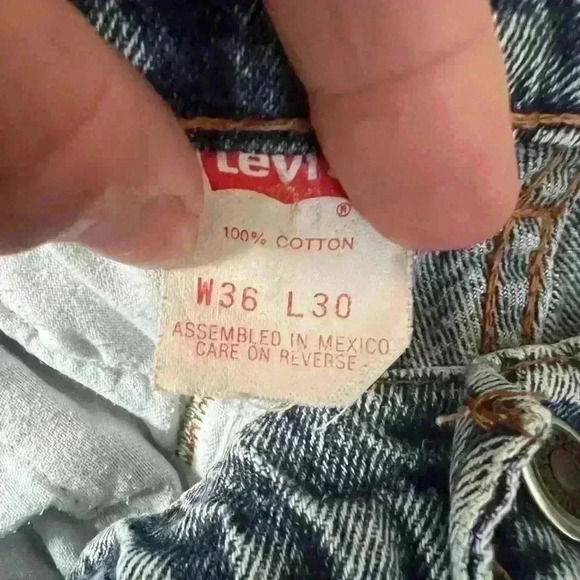 Silverman Vintage Levi’s 36W and 30 Long - Picture 4 of 4